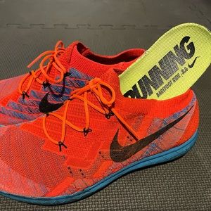 Nike - Free 3.0 Flynit running sneakers (orange color)